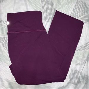 purple lululemon leggings!